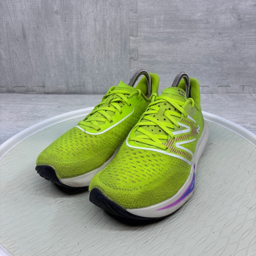 New Balance FuelCell Rebel v3 Shoes Women's 8.5 Green Running Sneakers WFCXCT3